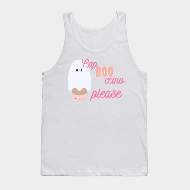 Cap boo ccino please Tank Top by hexchen09